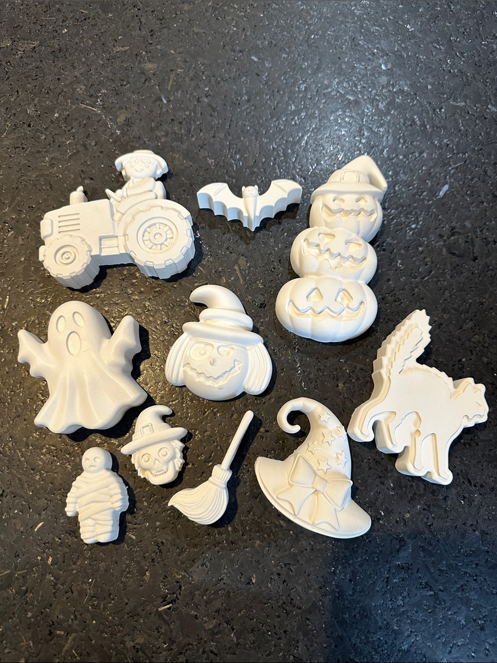 Halloween Themed Plaster of Paris Paint Set